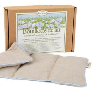 Bouillote de lin naturel