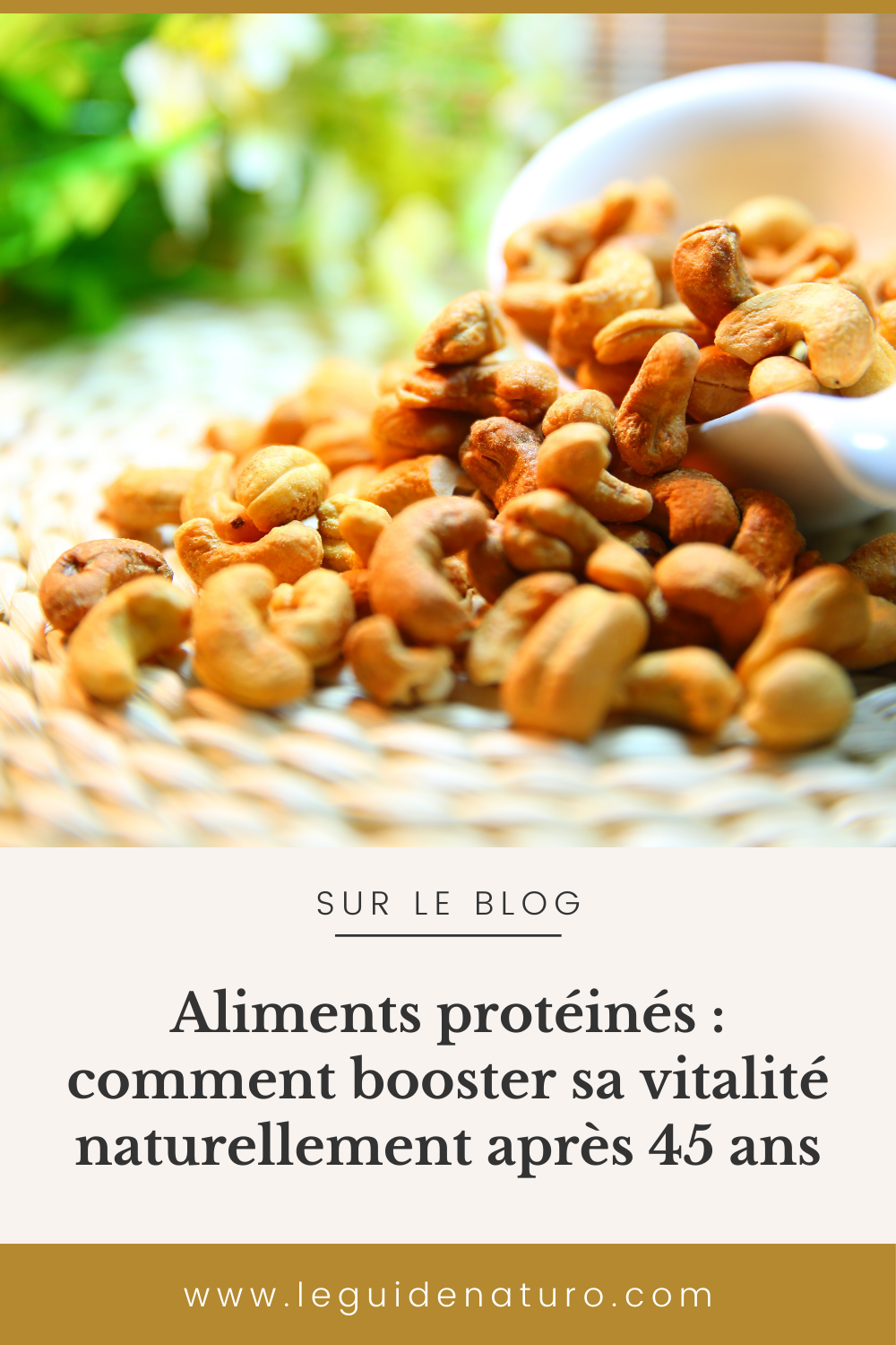 Aliments protéinés _ comment booster sa vitalité - Le guide naturo - Pinterest